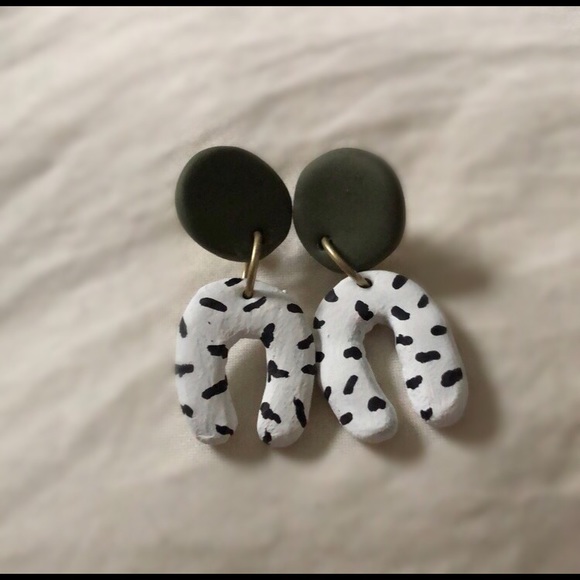 Abstract Earrings - Picture 3 of 3